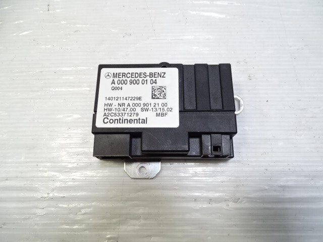 Mercedes X166 GL450 module, fuel pump control, 0009000104