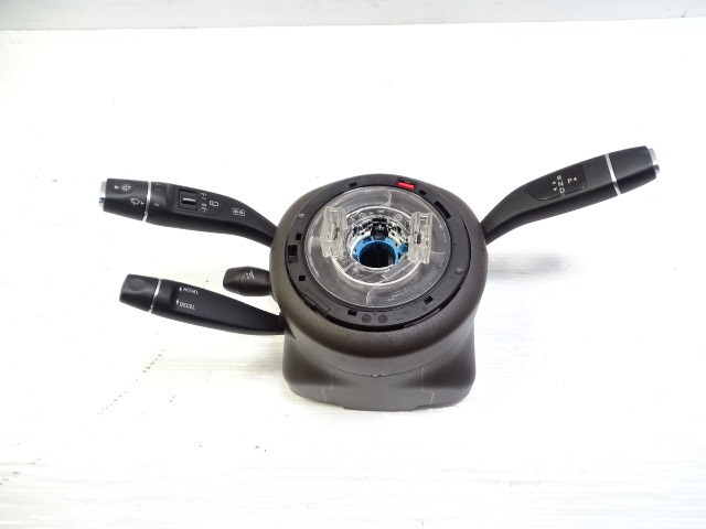 Mercedes X166 GL450 switch, steering column turn signal wiper, 1669000108, brown