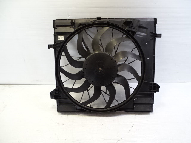 Mercedes X166 GL450 radiator cooling fan & shroud, 0999064000