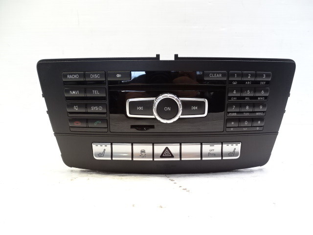 Mercedes X166 GL450 head unit, radio cd player media control 1669000109