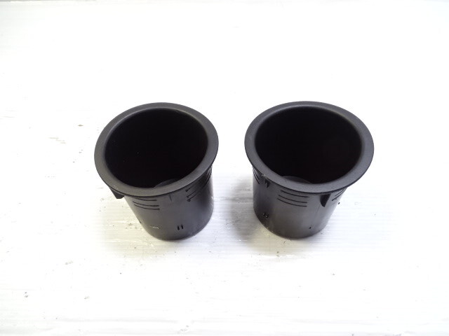 Mercedes X166 GL450 cup holder set quarter panel rear black