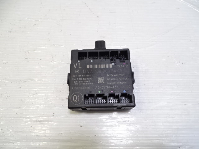 Mercedes X166 GL450 module, door, left front, 1669007409