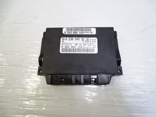 Mercedes R230 SL550 module, park paking assist 2305453532