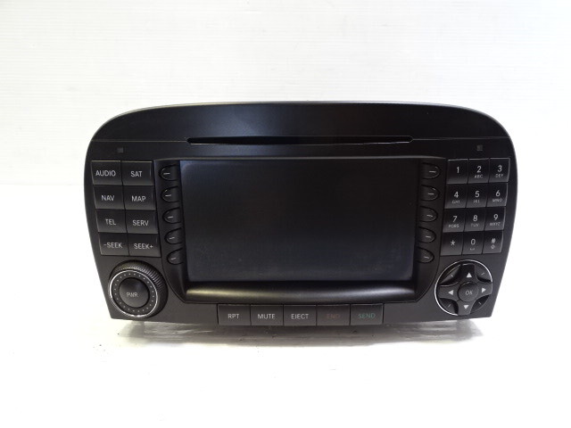 Mercedes R230 SL550 navigation unit, command center, radio, 2308205489