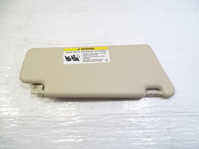 Mercedes R230 SL550 sunvisor, left, 2308101710, beige