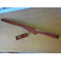 97 Mercedes W140 S320 wood trim on door panel, left rear Short WB