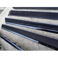 12 Mercedes W212 E550 door wood trim set, ash black 2127200522 2127200622