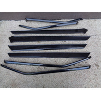 12 Mercedes W212 E550 door wood trim set, ash black 2127200522 2127200622