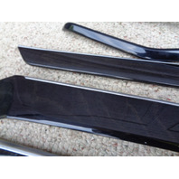 12 Mercedes W212 E550 door wood trim set, ash black 2127200522 2127200622