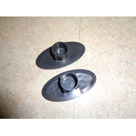 03 Mercedes R230 SL500 trim set, oval door panel covers, dark gray 038152043