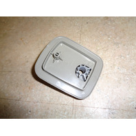 03 Mercedes R230 SL500 luggage seat belt clip buckle, rear 2308600096 alpaca gray