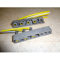 Mercedes R230 SL500 door vacuum pump line holders fixator 2158000215 2158000115