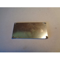 Rolls-Royce Motor Cars emblem, serial number plaque plate