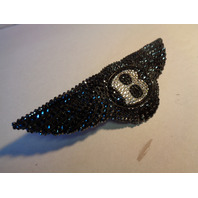2004 2005 Bentley Continental Coupe rear turn emblem badge crystal
