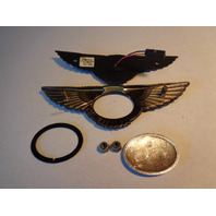 2004 2005 Bentley Continental Coupe rear turn emblem badge crystal