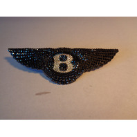2004 2005 Bentley Continental Coupe rear turn emblem badge crystal