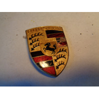 Porsche 911 964 hood crest, front emblem, badge, oem 90155921020