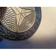 83 Mercedes R107 380SL emblem, on hood, star, 107 Puc C