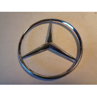 87 Mercedes W126 420SEL 560SEL emblem, on trunk lid, 1267580158
