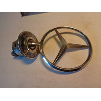 Mercedes W211 E320 E500 E55 hood star emblem OEM W220 S500 S430 w203 B