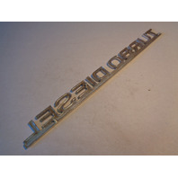 80 Mercedes W116 300SD 300CD W123 emblem, on trunk turbo diesel, 1168171915