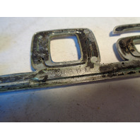 91 Mercedes W126 Coupe 560SEC emblem, on trunk lid 560SEC 1268172415 OEM