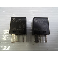 Mercedes R129 SL500 relay set, 0025421219, 0025421119