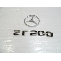 Mercedes R129 SL500 emblem set, trunk, SL500 and star