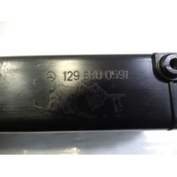 Mercedes R129 SL500 dash compartment, center pocket, dark brown 1296800591