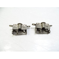 Mercedes R129 300SL 500SL hood latch set, left and right 1298800160, smoke silver