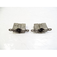 Mercedes R129 300SL 500SL hood latch set, left and right 1298800160, smoke silver