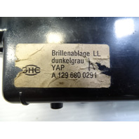 Mercedes R129 300SL 500SL dash compartment, dark gray 1296800291