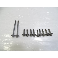 Mercedes R129 SL500 bolts set of 11, engine motor valve cover right