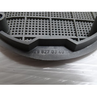 Mercedes R129 SL500 speaker cover, bose, left rear 1298270340, gray