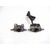 Mercedes R129 SL500 hood latch set, left and right onyx gray