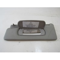 Mercedes R230 SL500 SL55 sun visor, left, alpaca gray 2308100510