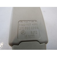 Mercedes R230 SL500 SL55 seat belt buckle, beige 2158600369