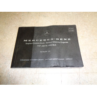 Mercedes R107 450SLC 450SL catalog D Engine/Chassis/Units PC045 PC049