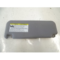 09 Toyota Prius sun visor, right, passenger side, gray 09 Toyota Prius sun visor, right, passenger side, gray