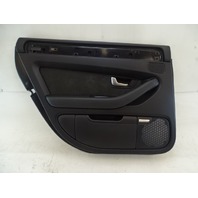 07 Audi D3 A8 door panel, left rear, black 07 Audi D3 A8 door panel, left rear, black