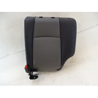 18 Toyota 4Runner seat cushion, back, left rear, gray/black softex 18 Toyota 4Runner seat cushion, back, left rear, gray/black softex