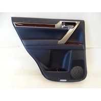 18 Lexus GX460 door panel, left rear, black 18 Lexus GX460 door panel, left rear, black