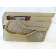 90 Mercedes W126 560SEL 420SEL door panel, right front, beige 90 Mercedes W126 560SEL 420SEL door panel, right front, beige