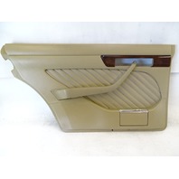 90 Mercedes W126 560SEL 420SEL door panel, left rear, beige 90 Mercedes W126 560SEL 420SEL door panel, left rear, beige