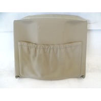 90 Mercedes W126 560SEL 420SEL trim, seat back pocket cover, left, beige 1269140923 90 Mercedes W126 560SEL 420SEL trim, seat back pocket cover, left, beige 1269140923