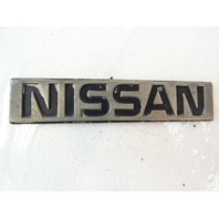 1985 Nissan Z31 300ZX emblem, rear nameplate 90881-01P00 1985 Nissan Z31 300ZX emblem, rear nameplate 90881-01P00