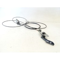 1985 Nissan Z31 300ZX handle / cable set, rear hatch, fuel door open 1985 Nissan Z31 300ZX handle / cable set, rear hatch, fuel door open