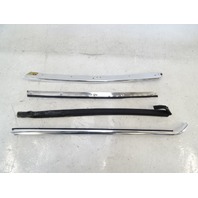85 Mercedes R107 380SL trim set, exterior, windshield side pillar, right, chrome RH 85 Mercedes R107 380SL trim set, exterior, windshield side pillar, right, chrome RH