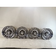 85 Mercedes R107 380SL wheel set, 6.5x14 1264002102 chrome 85 Mercedes R107 380SL wheel set, 6.5x14 1264002102 chrome