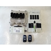 14 BMW F30 328i 328 module set, engine control, ecu dme w/ key 8617375 14 BMW F30 328i 328 module set, engine control, ecu dme w/ key 8617375